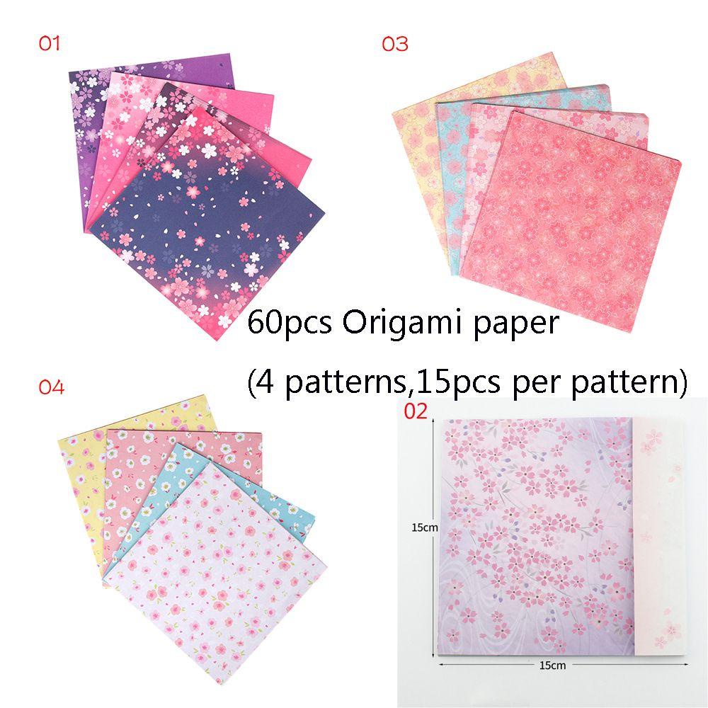 R-flower 60PCS Origami Hot DIY craft Anak Bunga Sakura