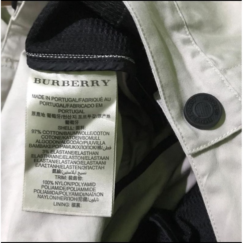 BURBERRY CHINO KATUN RARE COKLAT CELANA PANJANG CHINO / SECOND BEKAS PRELOVED ORIGINAL / HOODIE CREW