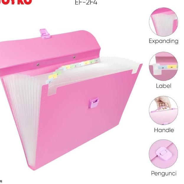 

Terkini Expanding file / Map Acordion 12 sekat Joyko EF-2F4 97