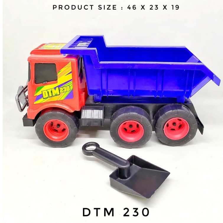 Mainan Anak Mobil Mobilan Truk Pengangkut Dump Truck Jumbo DTM 230