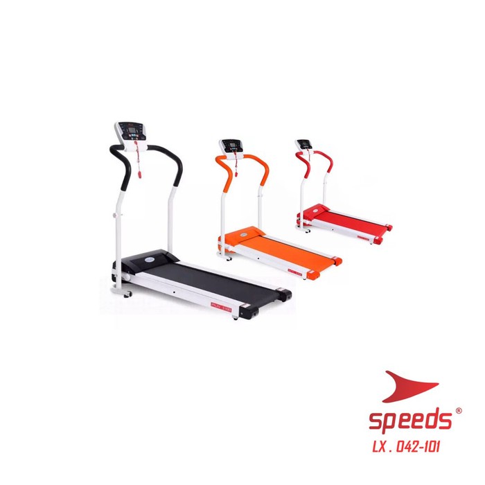 Treadmill elektrik Lipat Listrik LED Portable Walking Speeds LX101