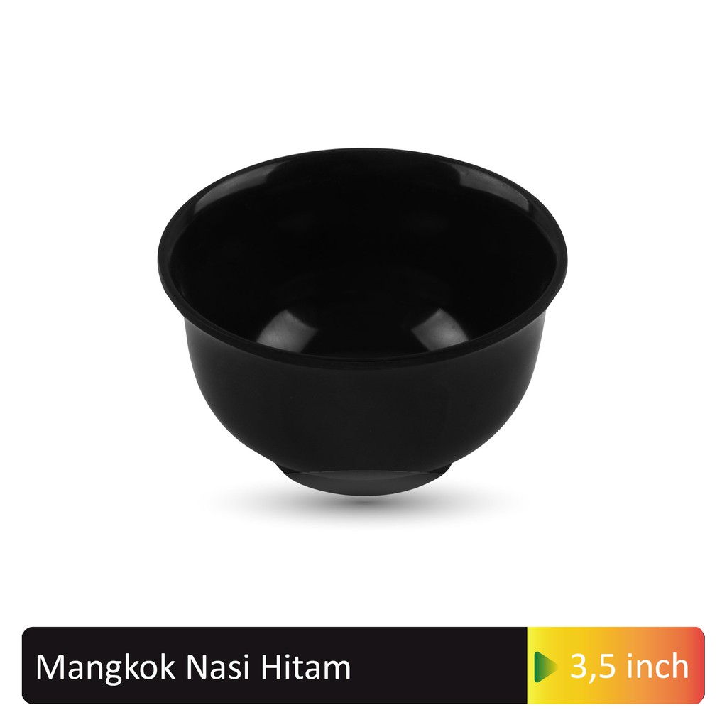 Glori Melamine | 3.5 inch 6 pcs | Mangkok Makan | Mangkok Nasi