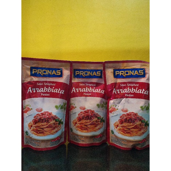 

Saus Spaghetti Arrabbiata Pedas Pronas - 315g