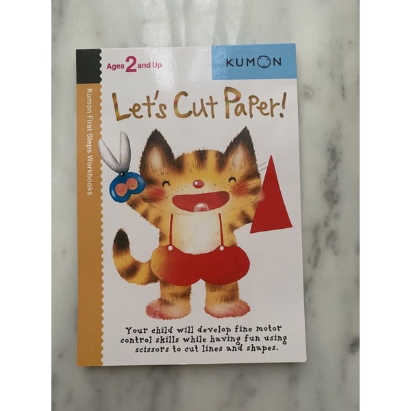 

Buku import Kumon Let's Cut paper