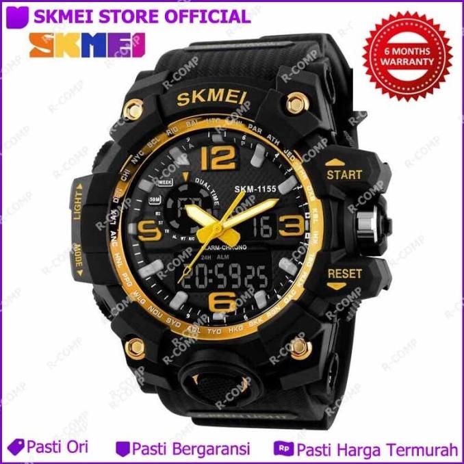 Jam Tangan Led Original Skmei Model 1155 Ad1155
