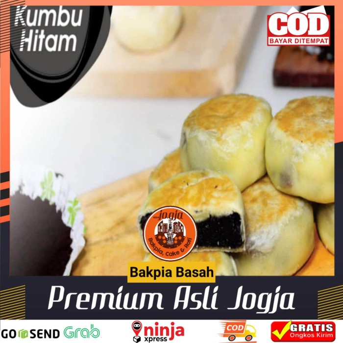 

BAKPIA PATHOK PREMIUM ASLI JOGJA RASA KUMBU HITAM MURAH