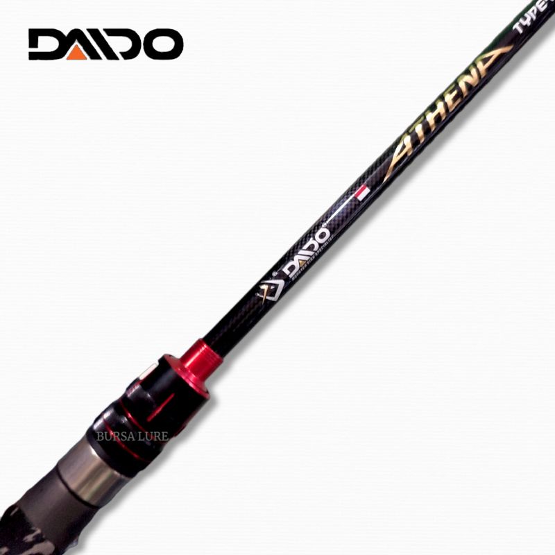 Joran Daido Athena Pro Series Carbon Solid 180 cm 10-20 Lb Stik Pancing Spinning Casting Ring Fuji