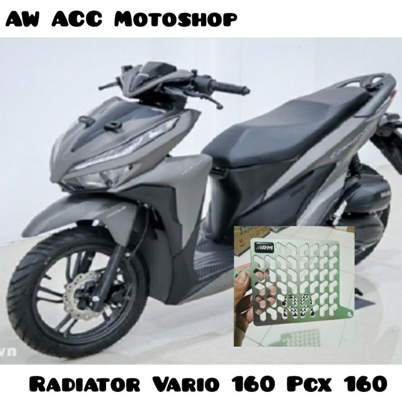 Cover Radiator ADV 160 Vario 160 Pcx 160 aluminium Original ARM