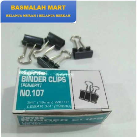 

Termurah Penjepit kertas/ Binder Clip107 Murah