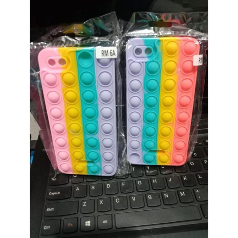 Casing Hp Xiaomi Redmi 6A/ Redmi 9c/ Note 8/ Redmi 9a/ Note 10/ Redmi note 9 Case Pop It Polos Bahan