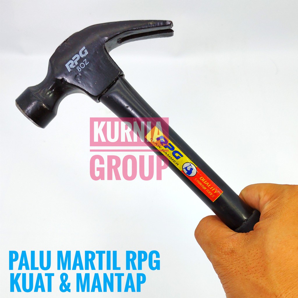 PALU KAMBING FRT BESI 30CM FRT CLAW HAMMER 8 OZ MARTIL GAGANG BESI KUAT ANTI SLIP TERMURAH PALLU