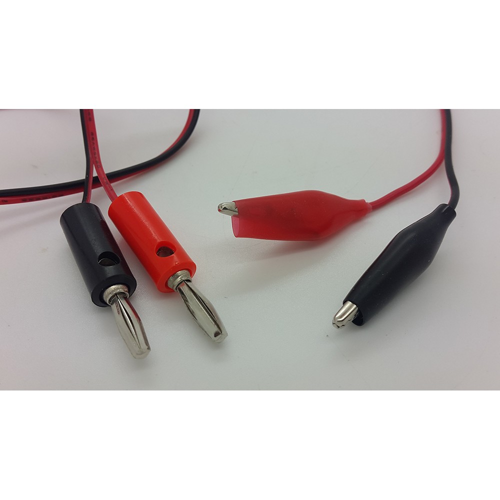 Digital Multitester Alligator Clip To Banana Plug Test Lead Probes