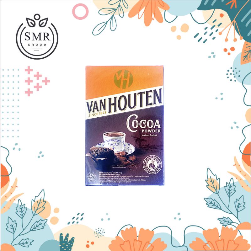 

Coklat Bubuk Van Houten Cocoa Powder Coklat Bubuk 45gr/Cocoa/Kokoa/Kakao Bubuk Cokelat Powder Van Houten 45gr Coklat Bubuk Powder Van Houten Sachet 45gr