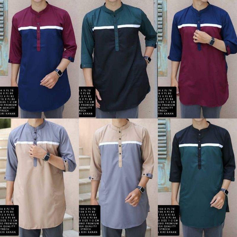 JOSJOLI_STORE/Baju Koko THONY/Baju Koko Pria Dewasa/Pakaian Pria Dewasa Lengan Panjang/Size M,L,XL,XXL