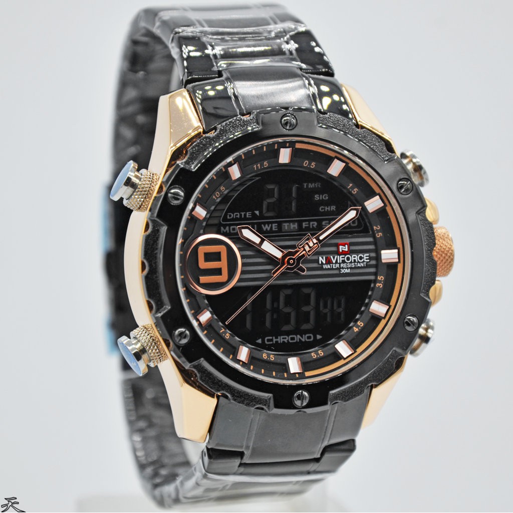 Jam Tangan Naviforce NF-9146M Original STAINLESS SERIES