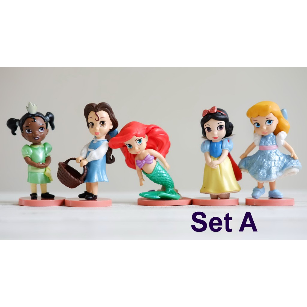 

2014 Seri Disney Princess dijual per set isi 5 pcs tinggi 8 cm