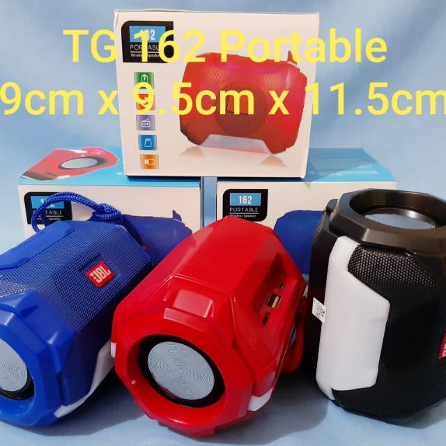 SPEAKER BLUETOOTH TG162 PORTABLE SPEAKER MINI TG-162 WIRELESS EXTRA BASS STEREO