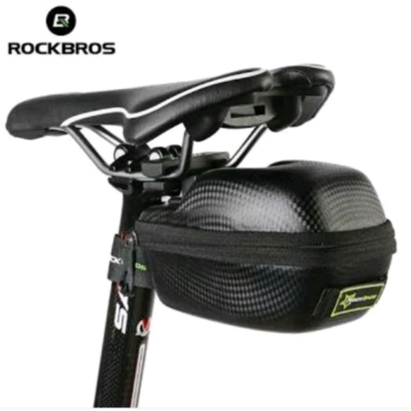 Tas Saddle sepeda.sadel bag rockbros motif carbon anti air