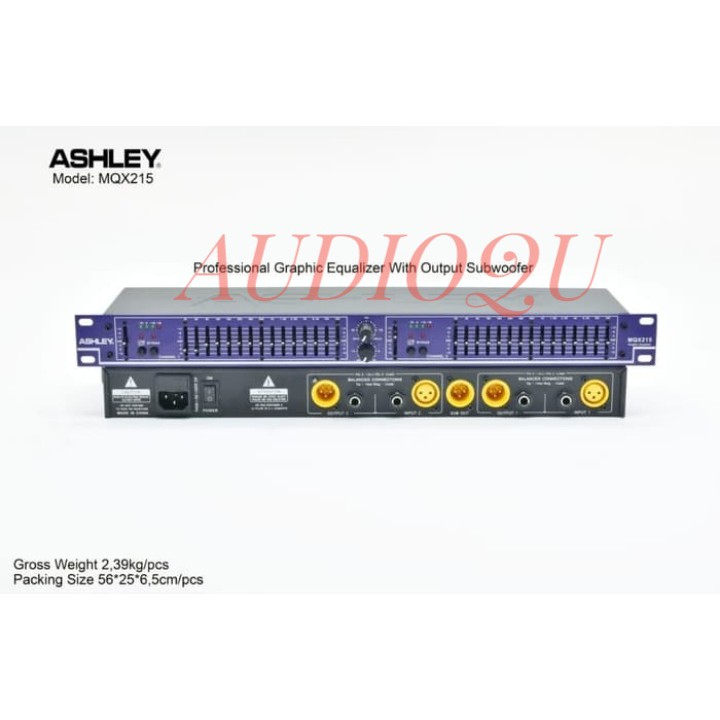Equalizer Ashley MQX215/ MQX 215 Original