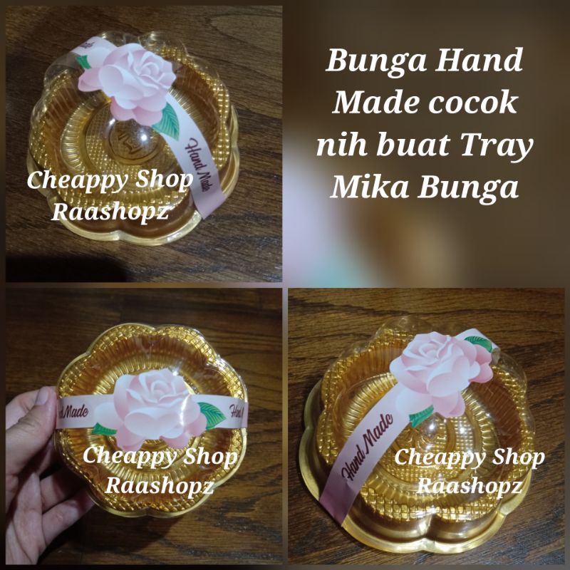 Jual Case Flower Mooncake Tray Mika Kue Bulan Tray Mika Mooncake Bunga Mika Roti Mika Kue