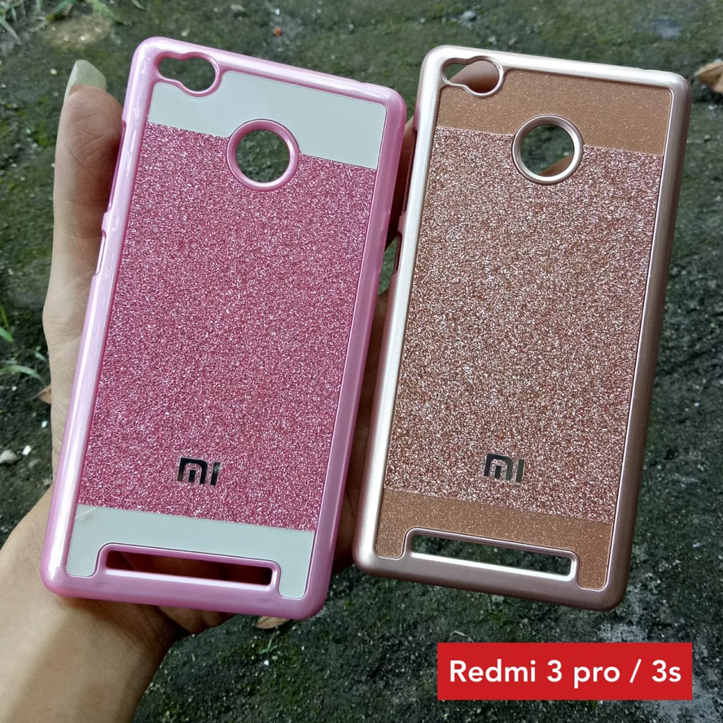 SALE Case Redmi 4A 3 3s 3 Pro Note 2 Note 3 Hard Glitter Super Best Seller