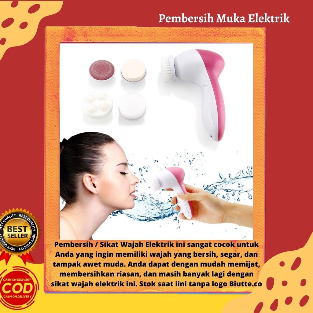 Alat Pembersih Muka Wajah Membandel  Wanita Elektrik Lumispa Facial Care