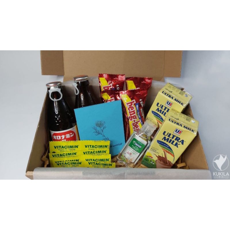 

HAMPERS GIFT BOX ISOMAN HAMPERS KESEHATAN MAKANAN DAN VITAMIN PAKET C4