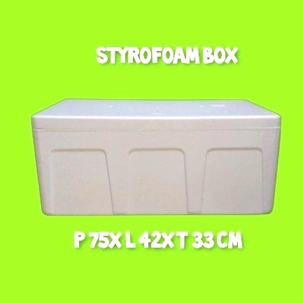 Styrofoam Box Kotak Gabus Sterofoam Foam AG 75 Cooler Box 75 x 43 x 32 cm