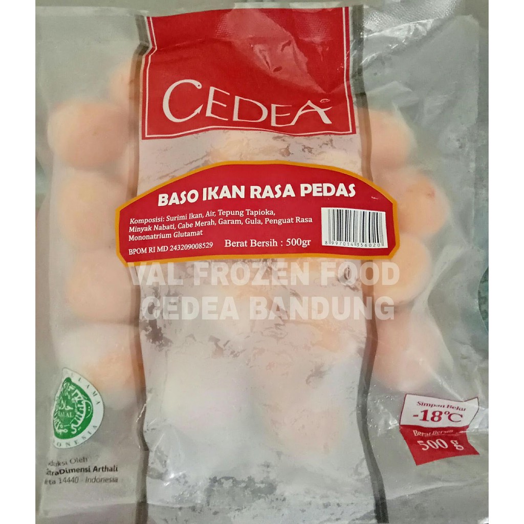 

CEDEA BASO IKAN PEDAS 500GR