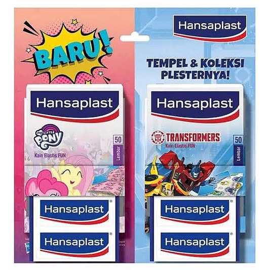 Pcdshop Hansaplast Plester Luka Anak Motif Karakter Kartun Little Pony Transformer