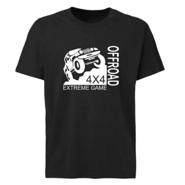 KAOS TSHIRT 4X4 OFFROAD RACING, KAOS PECINTA OFFROAD 4X4 ADVENTURE