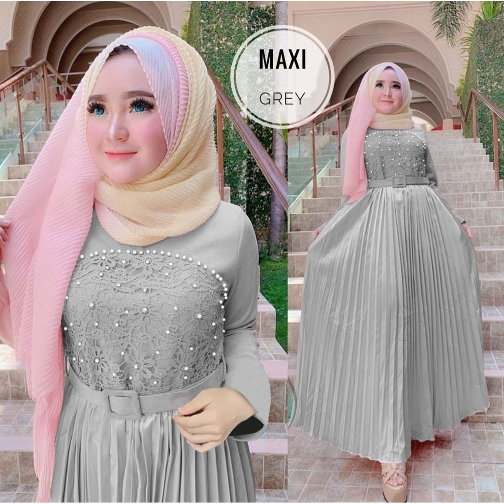 HOPYLOVY - Gamis Maxi Dress Prisket Sonia