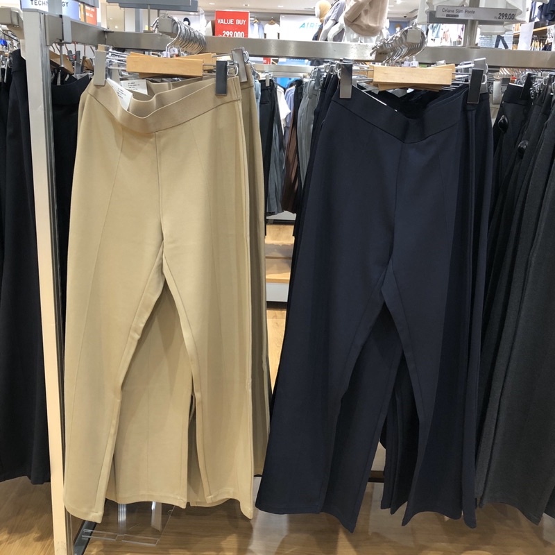 CELANA PONTE SLIM UNIQLO / CELANA SLIM PONTE UNIQLO