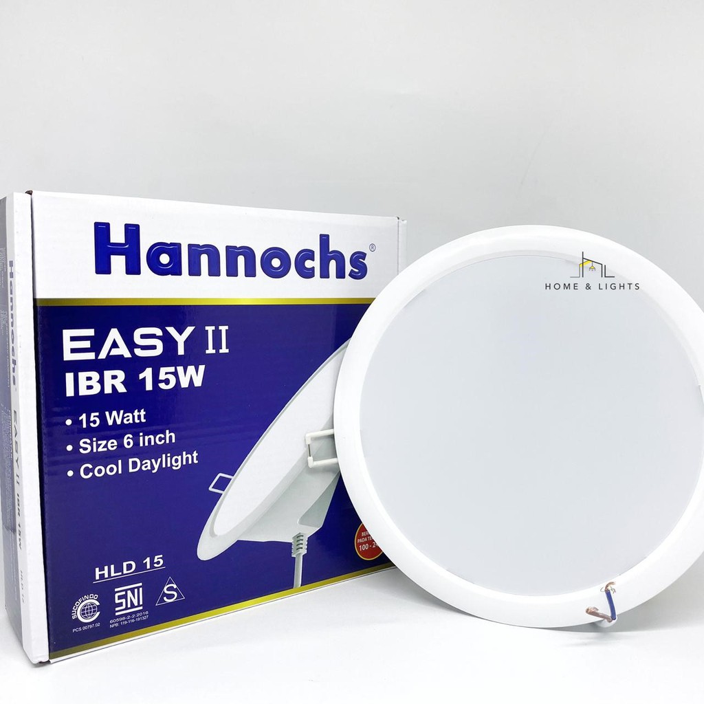 Lampu Downlight LED Hannochs Easy II Bulat 15W