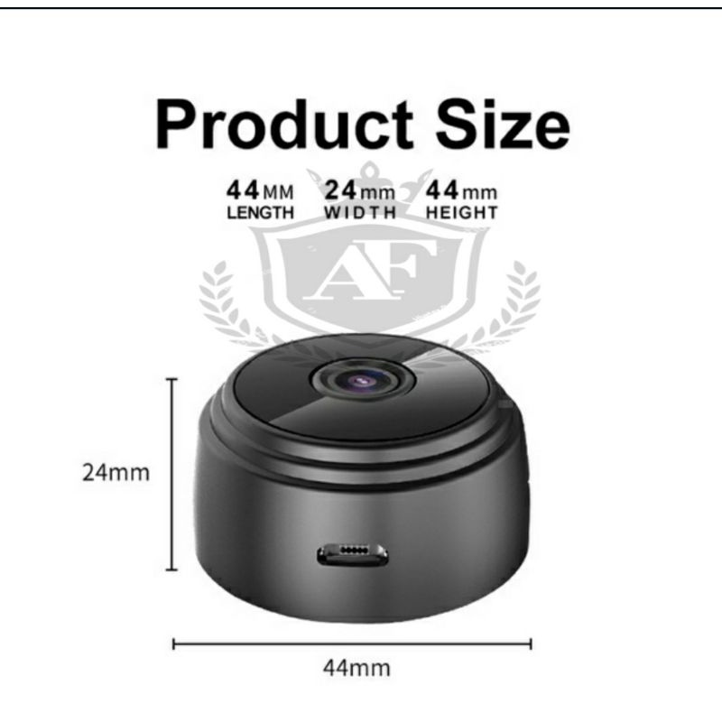 IP Cam A9 Mini Spy WiFi HD 5MP Smart CCTV Wireless Camera Pengintai