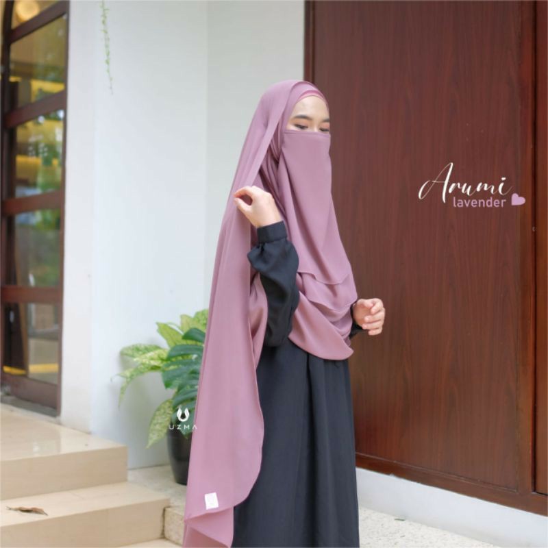 Arumi Instan Uzma Hijab / Pasmina Arumi Original uzma hijab (Pasmina Instan)