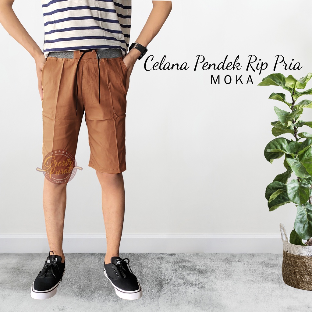 Celana Pendek Rip Pria Premium Size 27 - 40