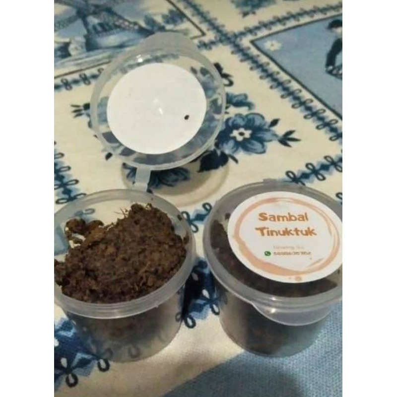 

sambal Tinuktuk ukuran sedang