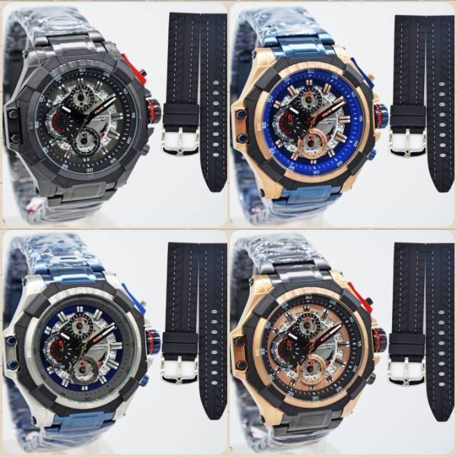 Jam Tangan Pria Chronoforce 5301 Rantai Original Murah
