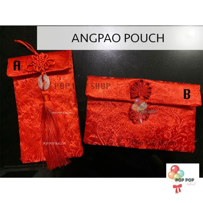 

TASTEMPAT- ANGPAO POUCH BAG PANJANG IMLEK - TEMPAT ANGPAO CNY MERAH - DOMPET -TEMPAT-TAS.