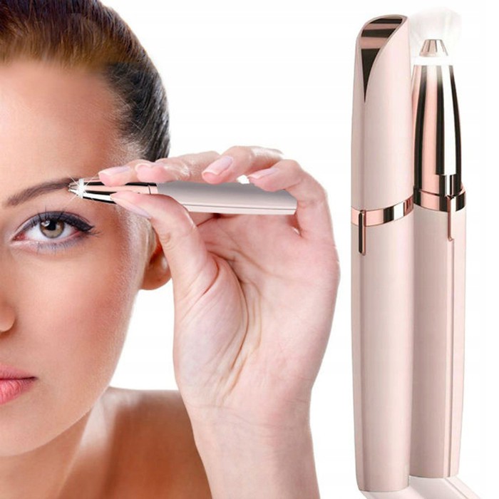 Pencukur Alis Elektrik FLAWLBSS Eyebrows Flawless Hair Remover Electric