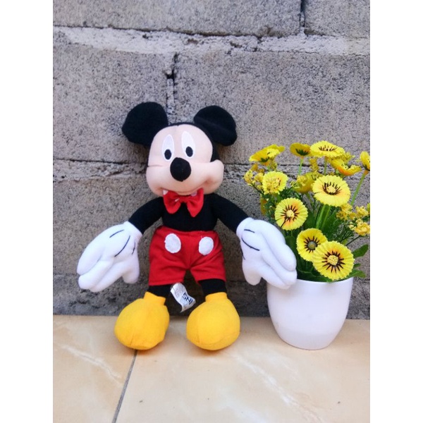 PROMO COD Boneka Mickey Mouse lucu 30 cm bahan velboa