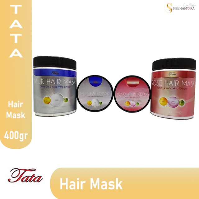 Tata Rose Water Hair Mask Honey And Aloe Vera Extract 400 Gram