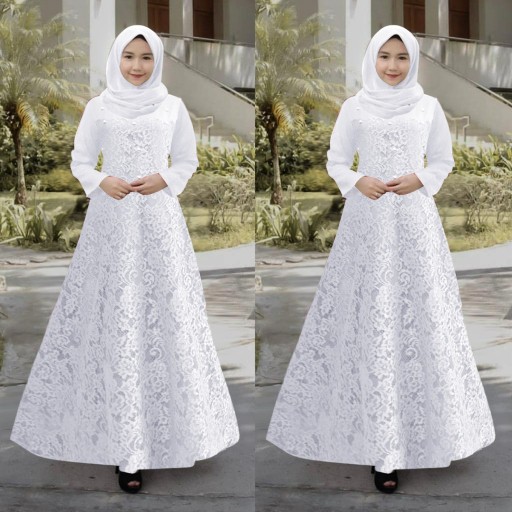 Gamis Maxi Guchika Size S/m,l,xl,xxl /gamis Muslim /gamis Seragam Keluarga