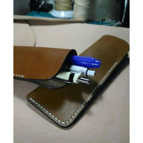 

[COD] Leather Pen Case / Tempat Pensil Kulit BOOM SALE Kode 1324
