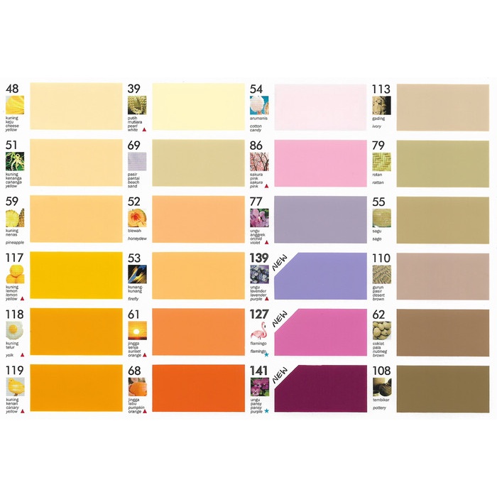 

kayucat- cat kayu & besi emco lux 1kg - standar no. 111 merah coklat bata -cat kayu