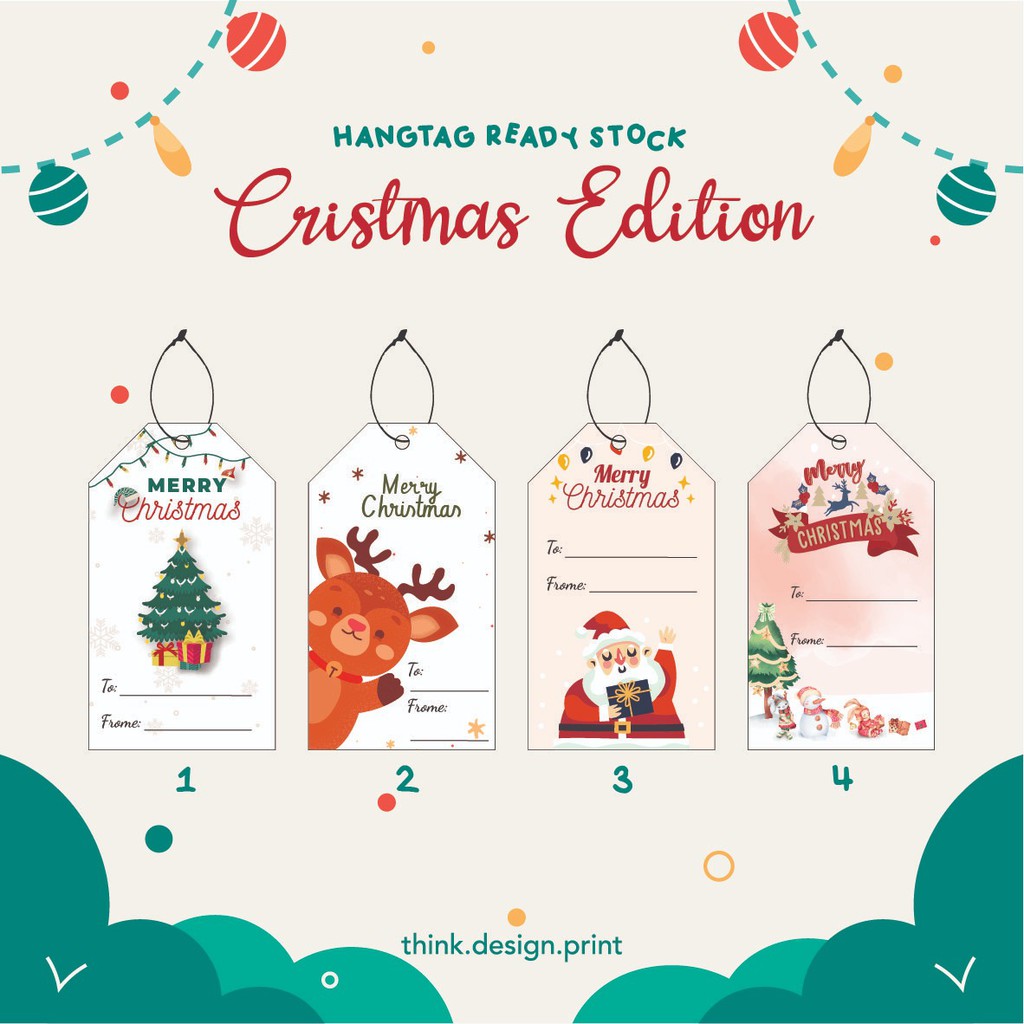

Hangtag Christmas Edition