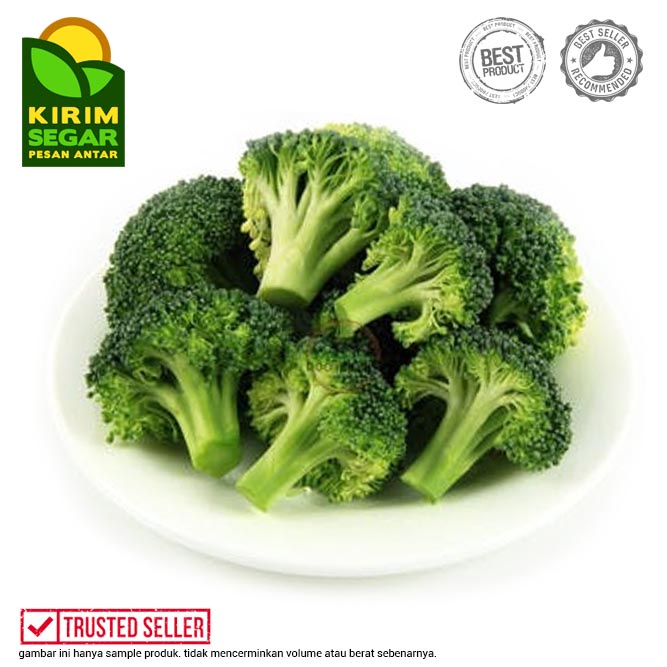 

Brokoli Potong / Brokoli Utuh Potong Segar / Green Broccoli / Fresh