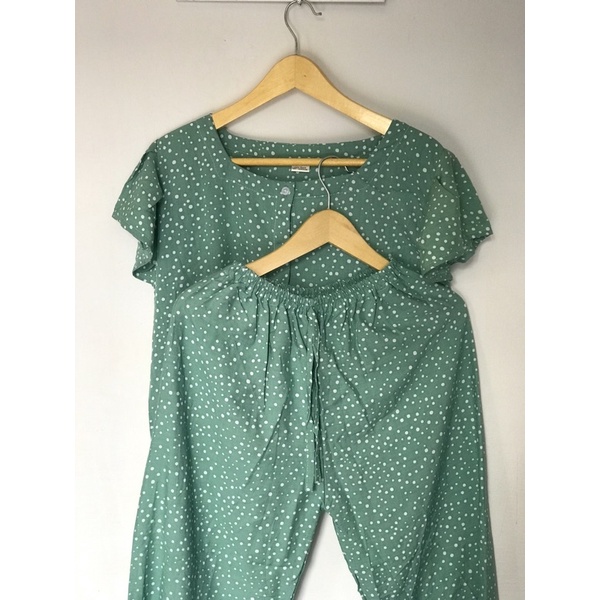 TERMURAH DI SHOPEE! SET CACA BUSUI-Tosca polka