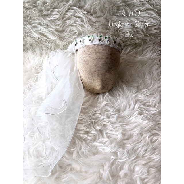 Bando Veil Anak Mahkota Bunga Pengapit LSLY09